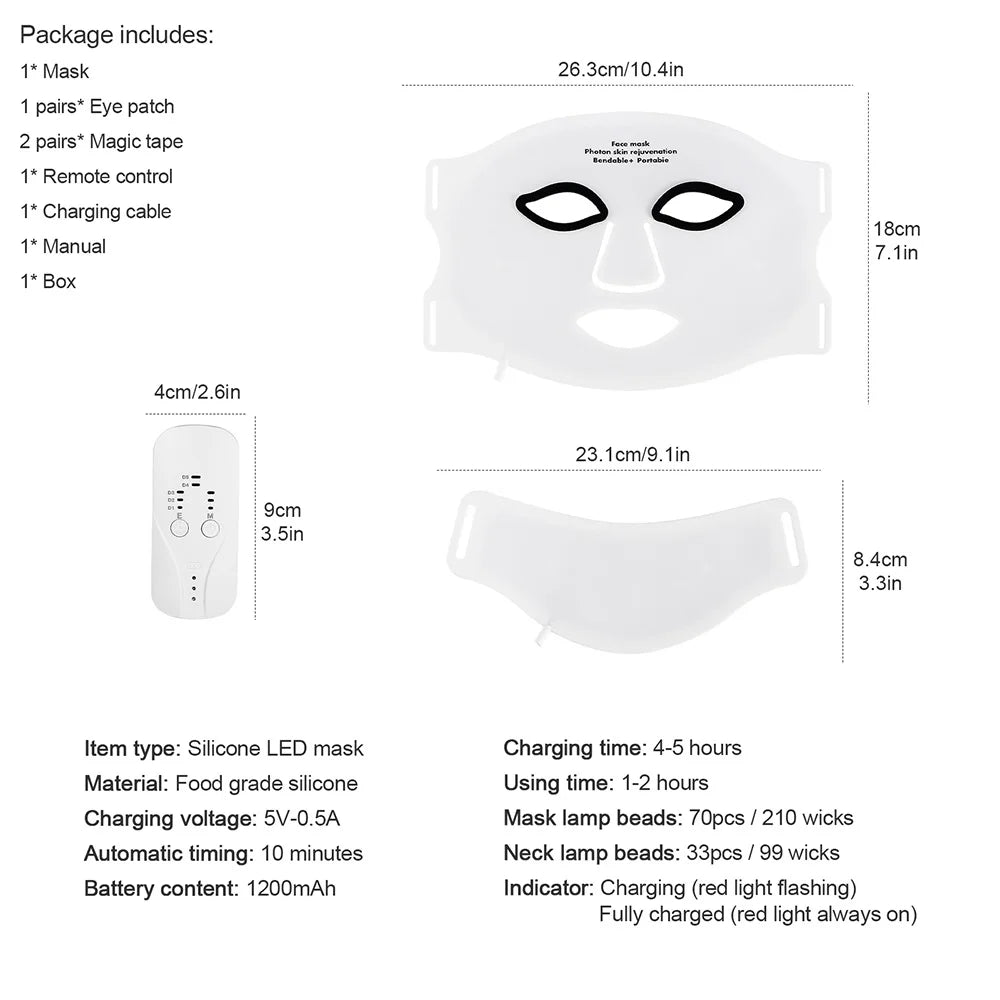 SkinVibe-7-Color Therapy Mask