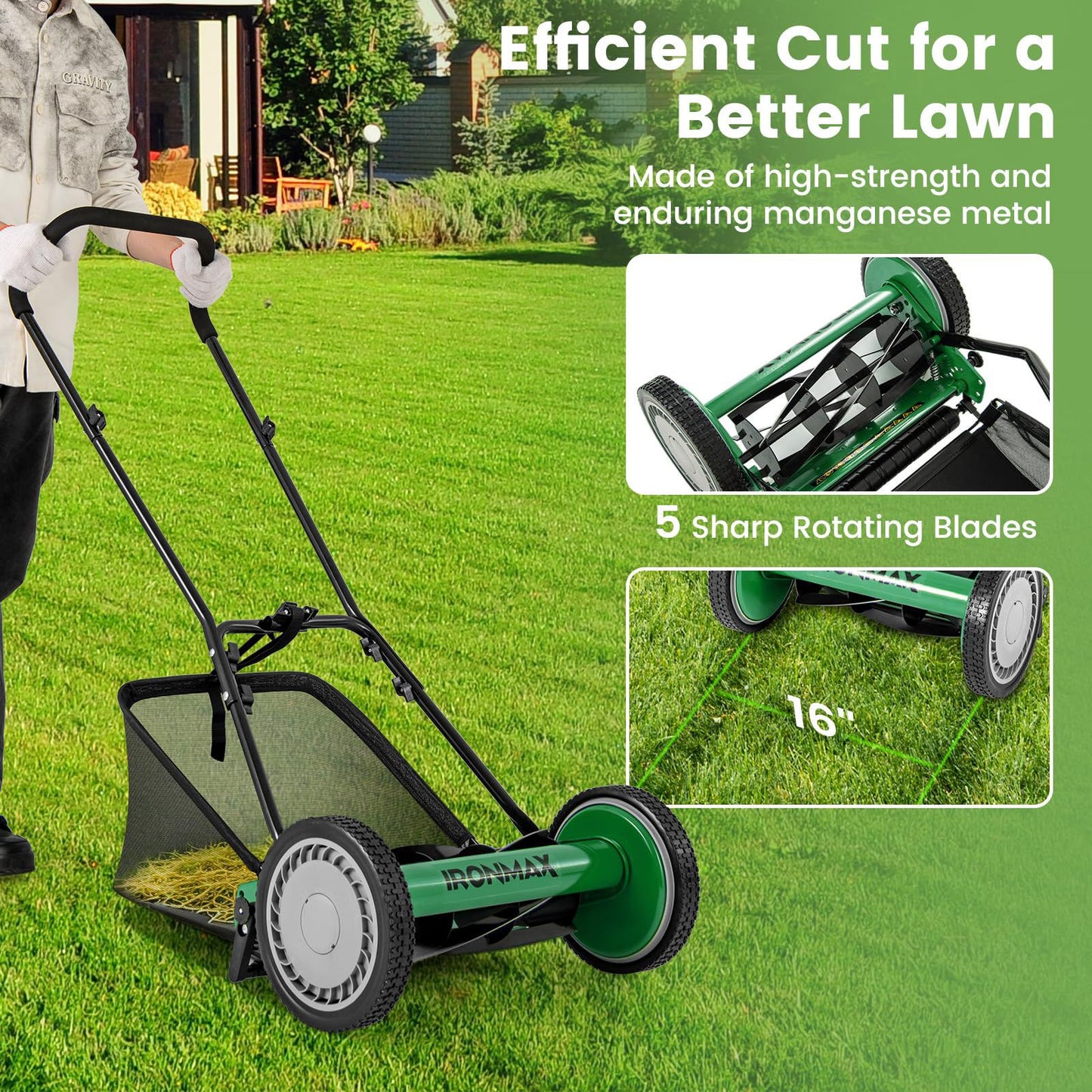 Garden Leaf Sweeper